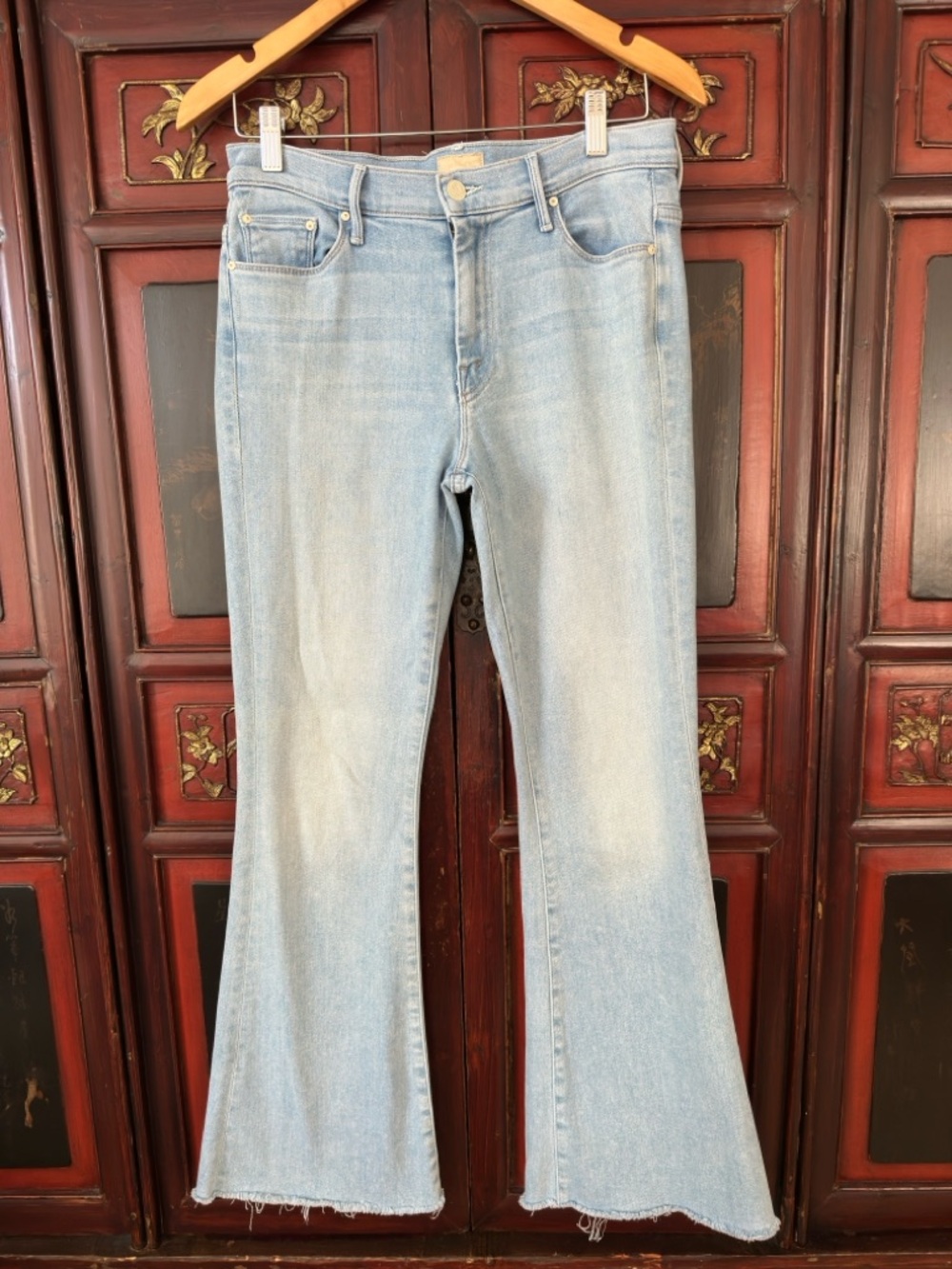 Mother The Weekender Fray in ‘Swimming Pool Sundays’ Size 28 - Picture 2 of 6